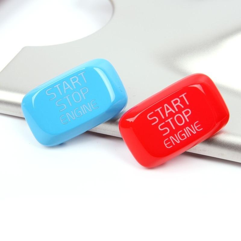 Auto Start-Stopp Tastenabdeckung Volvo - Matte Black Für S60 V60 XC60 Modelle