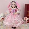 Cute 30cm Dolls Clothes Fashion 1/6 Dress Up Doll DIY Clothes Doll Princess Dress Girl Toys
