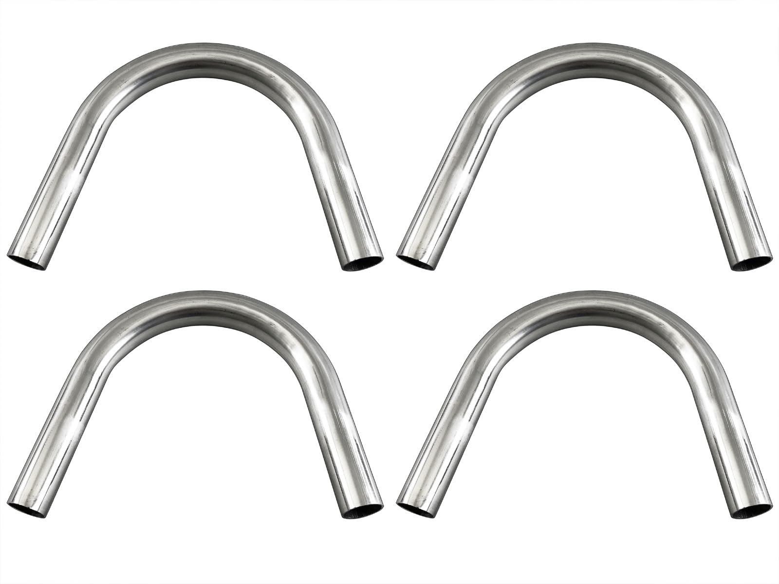 

BRIGHTZ Stainless Steel Bent 4 Pieces 35mm 35 150° Pipe, 1.2mm Thick, [CUR-PIPE-032-4PC] Diameter, 35, 150°