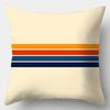 Rainbow Geometric Color Splicing Pillowcase 45x45cm Polyester Sofa Chair cushion cover Modern room home decor