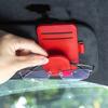 Creative Car Interior Leather Car Glasses Clip Multifunctional Sunshade Storage Clip Sunglasses Clip Car Accessories Interior