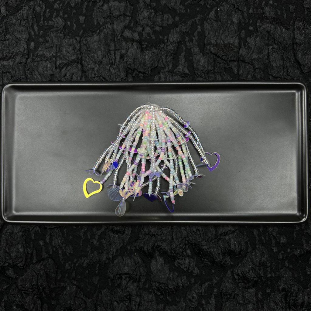 Dopamine Handcrafted Beaded Jelly Shoes Sports Sandals Accessory Diy Shoe Decorative Colorful Flower Slippers Buckles