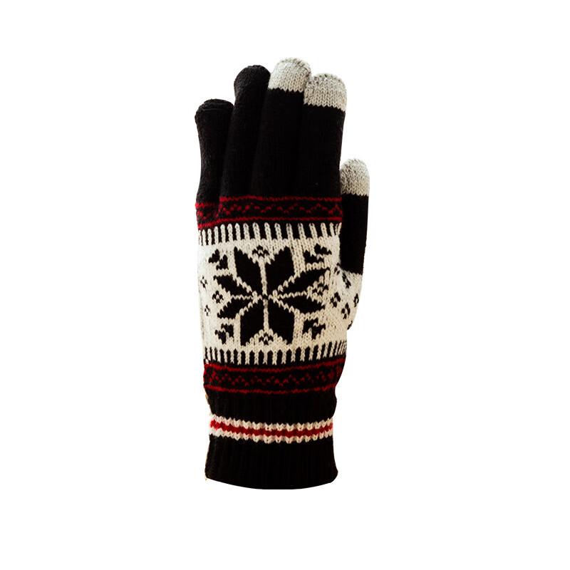Xionglai Textile Snowflake Warm Knitted Gloves
