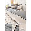 Simple Modern Sofa Cushion for All Seasons, Thickened Anti-slip Japanese Backrest Cover and Seat Cushion