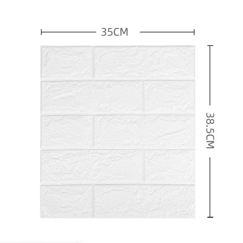 3D Стерео 38,5*35 см Пенопласт Водонепроницаемые Обои 40PCS