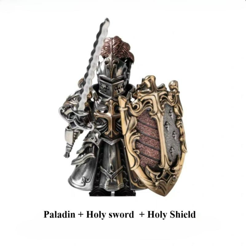 Original Paladin Figurine Magnetic Detachable Ornaments Great Player Crusader Home Desktop Decor Copper Pendant Gift Souvenir