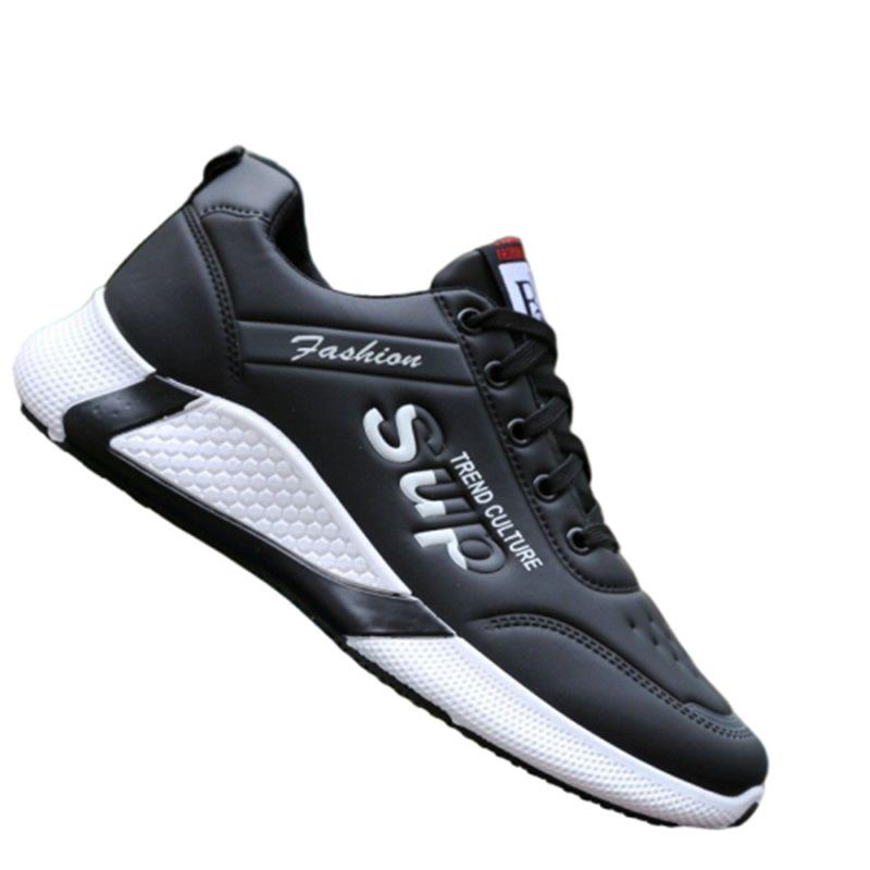Wholesale New Men's Sports Shoes Student Casual Leather Running Shoes Men's Shoes