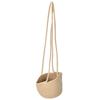 Hanging Flower Basket Woven Basket Suspended Flowerpot Plant Storage Containers for Plants Vegetables Fruits Cosmetics