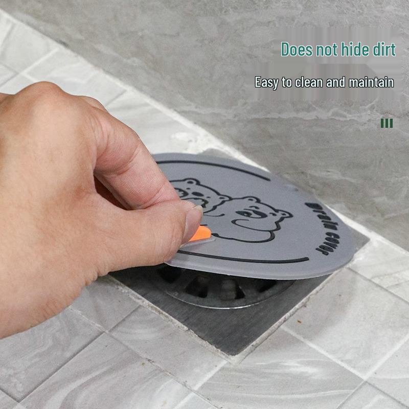 Silikonowa Pokrywa Odpływu Podłogowego - Antyzapachowa, Przeciwinsektowa, Podkładka Zapobiegająca Cofaniu się Wody do Łazienki