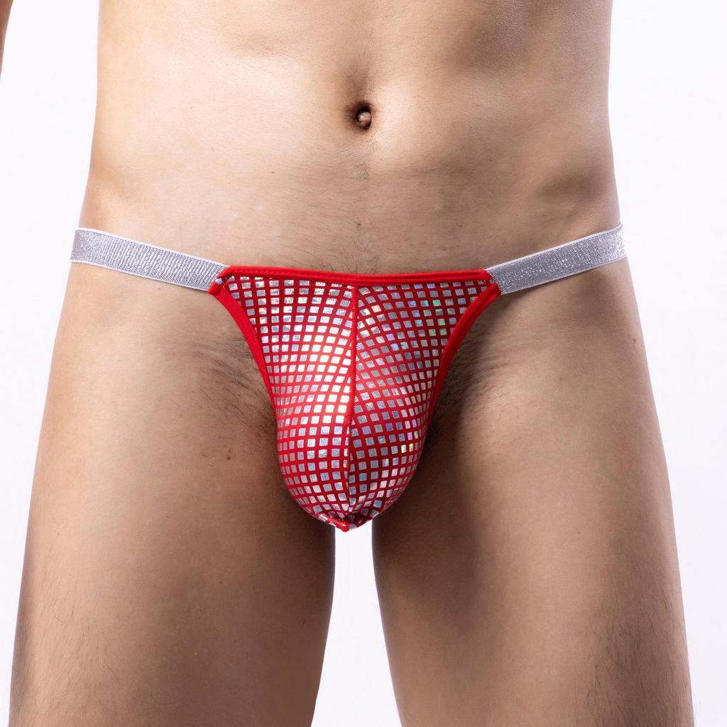 Men's Cross-Border Sexy Low-Waist Triangle Bikini Briefs D210