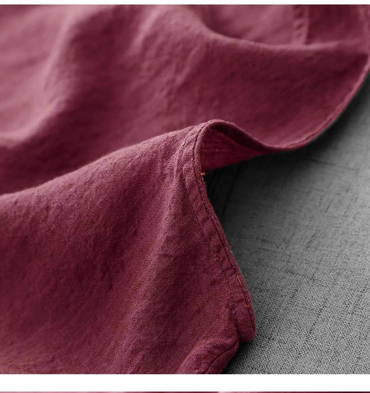 2026 Casual Plus Size Sleeveless Linen Pullover for Women