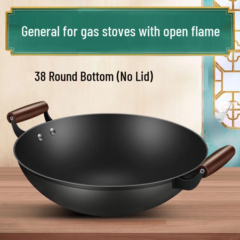Zijin He s Classic Double-Handle Iron Wok