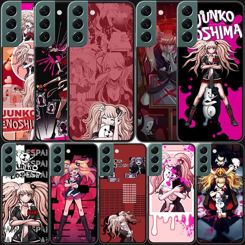 

Anime DANGANRONPA Junko enoshima Phone For Samsung Galaxy Note 20 Ultra 10 Lite 9 8 M11 M12 M21 M30S M31S M32 M51 M52 Case J8 J6