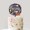 Bat Pumpkin Ghost Skull Bat Pumpkin Cupcake Toppers Cartoon Cake Sign  Kids Gift