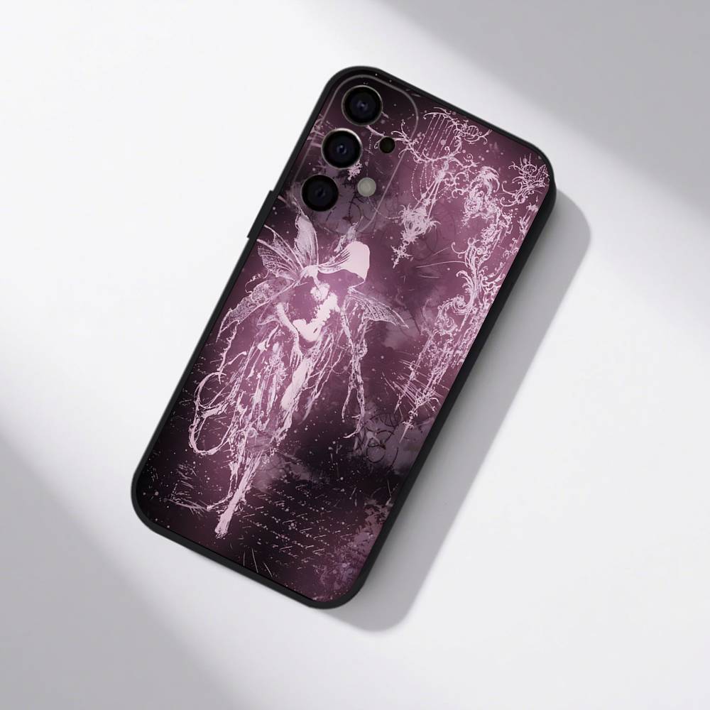 Gotische Coquette Cybersigilismus Handyhülle Für Samsung S25,S24,S21,S22,S23,S30,Ultra,S20,Plus,Fe,Lite,5G Schwarze Hülle