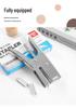 Efficient Handheld Stapler for Office and Financial Tasks - Durable, Labor-Saving and Ideal for Takeout Documents.