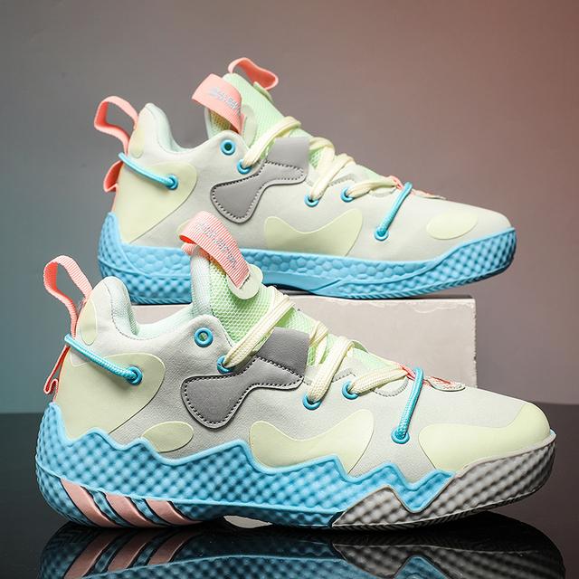 

Мужские баскетбольные кроссовки, дышащая нескользящая легкая повседневная обувь для тренировок на открытом воздухе, высококачественные мужские кроссовки 41