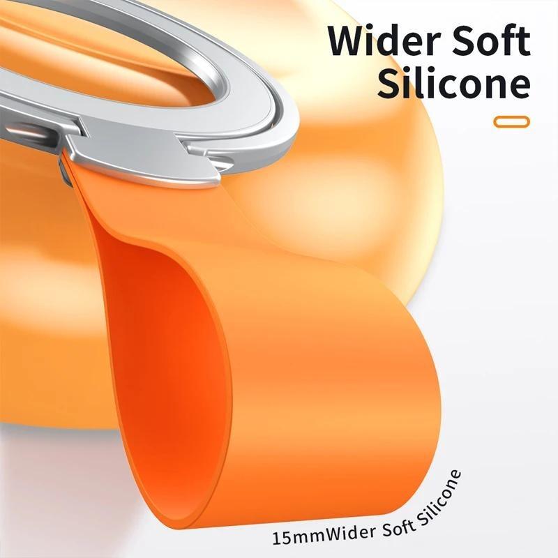 Magsafe Metal Strong Magnetic Suction Rotating ° Folding Ring Phone Holder Alloy Portable Universal Desktop Creative Phone Stand