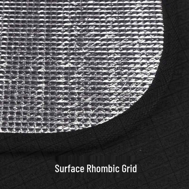 JRZA Double-Sided Aluminum Film Outdoor Picnic Mat One Size