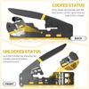 RJ45 Crimp Tool Pass Through Ethernet Crimping Tool for Cat6 Cat5 Cat5e RJ45 Connectors