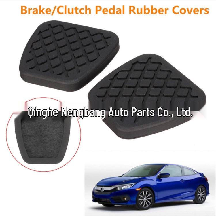 

Suitable Clutch Rubber Pedal Pad 60x62x9.5mm for Honda Civic, Accord, Prelude, Acura Compatible