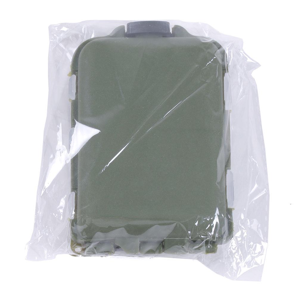 Multifunktionale organisierte 10 Fächer doppelseitig transparent sichtbar Kunststoff Angelköder Box Pesca Angelwerkzeuge