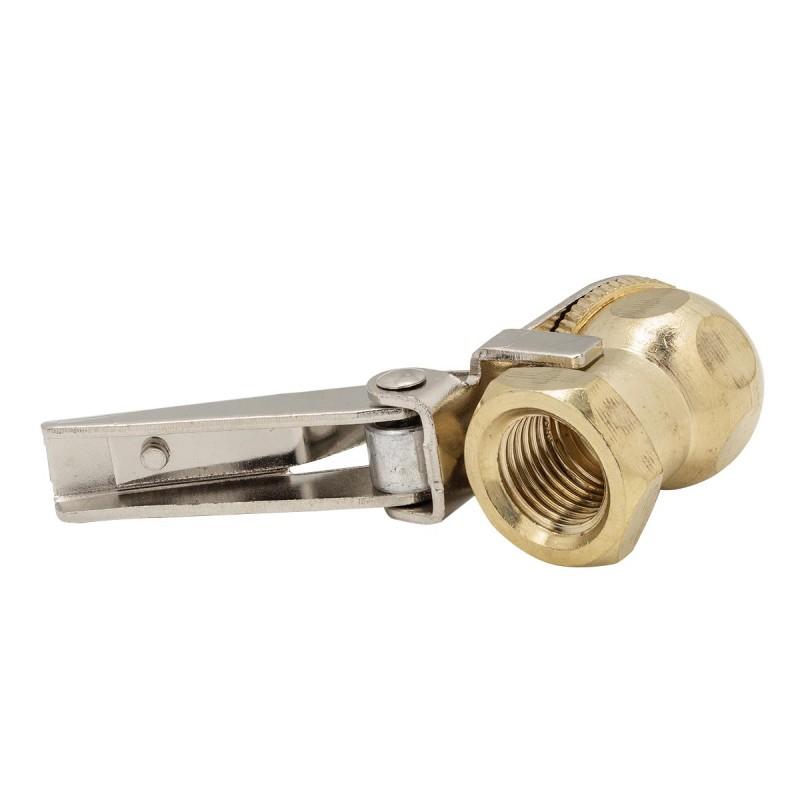 Deflator 1/4" tire inflation nozzle