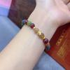 Women Colorful Tourmaline Snake Bracelet, Luxury Chic, Business Gift