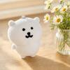 Huaqianguhh Cute Bear Plush Keychain, Soft Stuffed Animal Keyring for Bag, Adorable Cartoon Pendant Backpack Purse, Birthday Gift