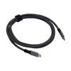 Thunderbolt 3 Usb-C 3.1 Gen.2 40Gbps Cable Akyga Ak-Usb-34 100W 4K 5K 60Hz 1.5M