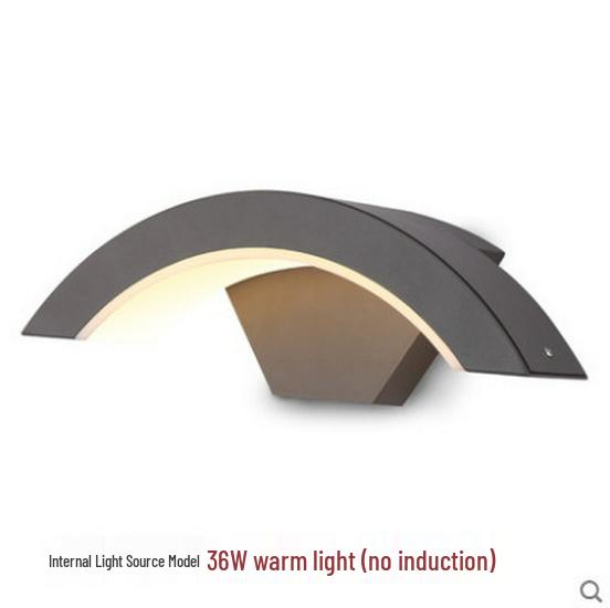 

Минималистичный водонепроницаемый светодиодный уличный настенный светильник для двора, балкона и дверного проема