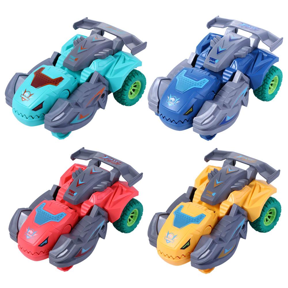 Doodle Toy Car Transforming Dinosaur Car Deformation Car Toys Inertial Sliding Dino Car Car Model