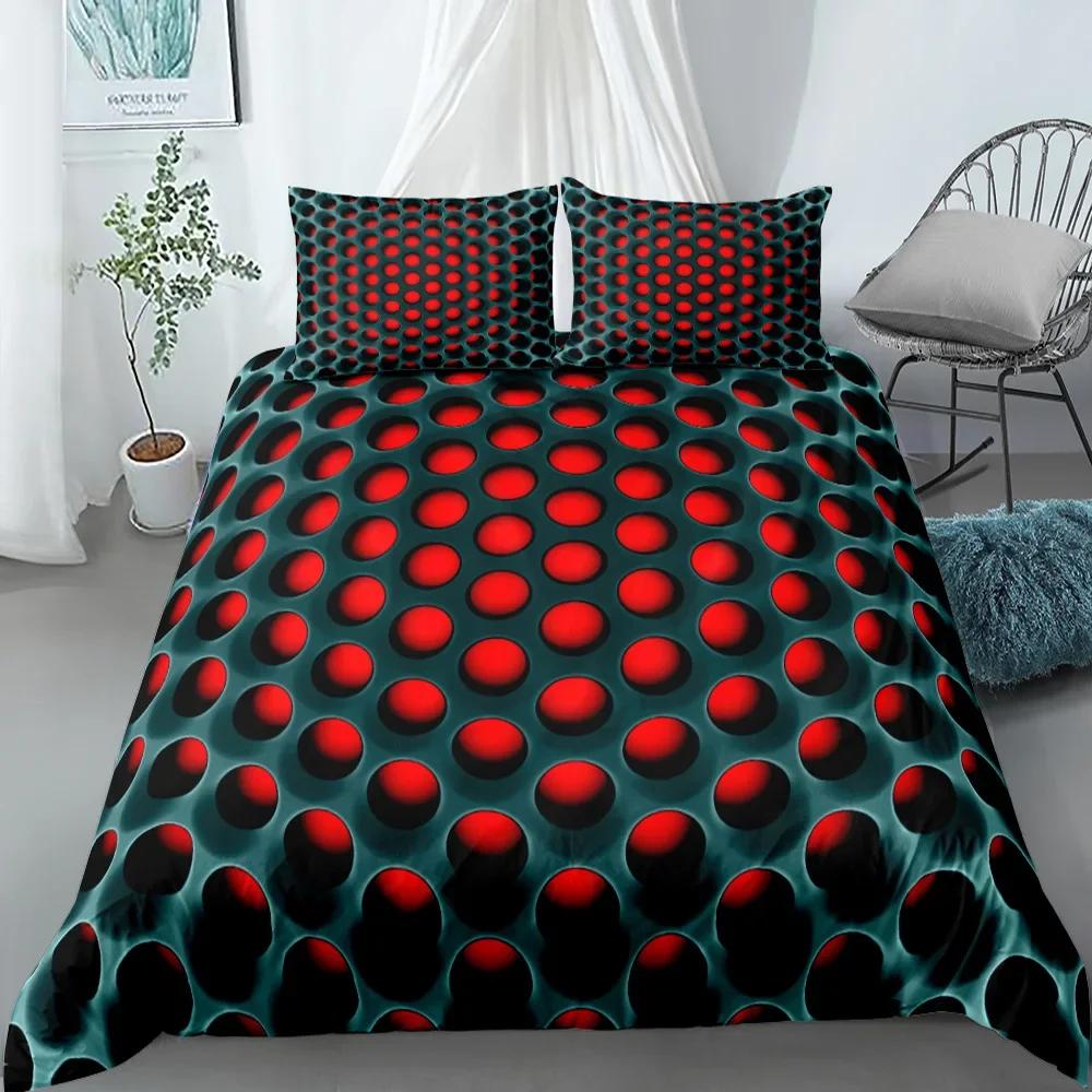 

Comforter 3D Space Adult Bedding With King Comfortable And Elastic Home Textile Comforter Bedding Sets 2-3Pcs Comforter (quilt)-EU Single(135*200cm)3pcs
