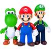 2026 super mario bros luigi yoshi mario bonecas dos desenhos animados anime figuras criativo modelo colecionável brinquedos para