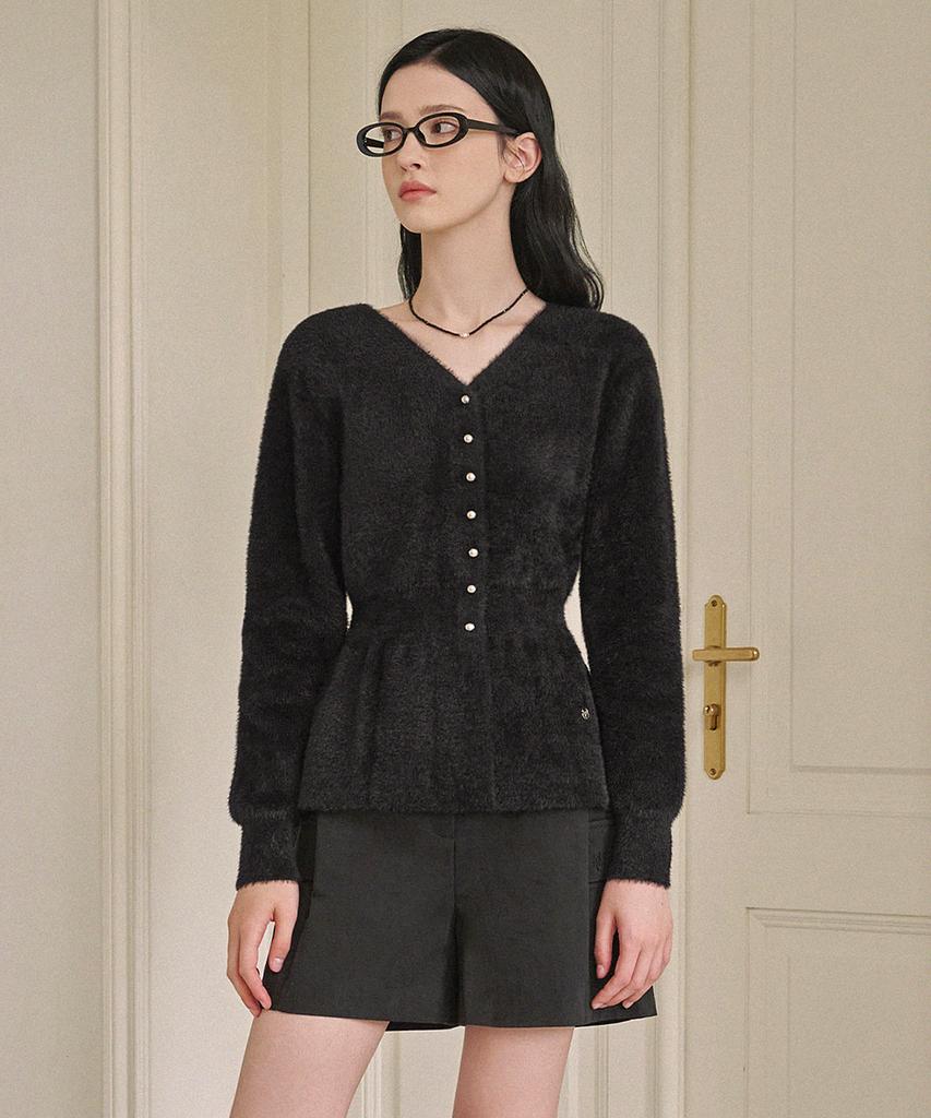 MICANE Slither Hairy Flare Cardigan
