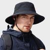 Summer Outdoor Water-Repellent Mountaineering Fisherman Hat Men's Big Head Thin Quick-Drying Hat