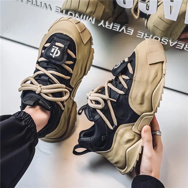 Modische 2026 Neue Vielseitige Bequeme Dicke Sohle Lässiger Trend Modische Leichte Sportschuhe für Herren