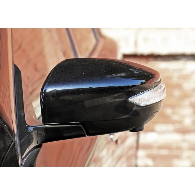 96374-3TH1A Black Left Side Rearview Mirror Cover Cap ABS Fit for Nissan Altima Sedan Sentra 2013 2014 2015 2016 2017 2018