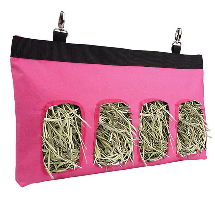 Pet Hay Bag for Rabbit, Guinea Pig, Chinchilla - Hanging Feeder Bag