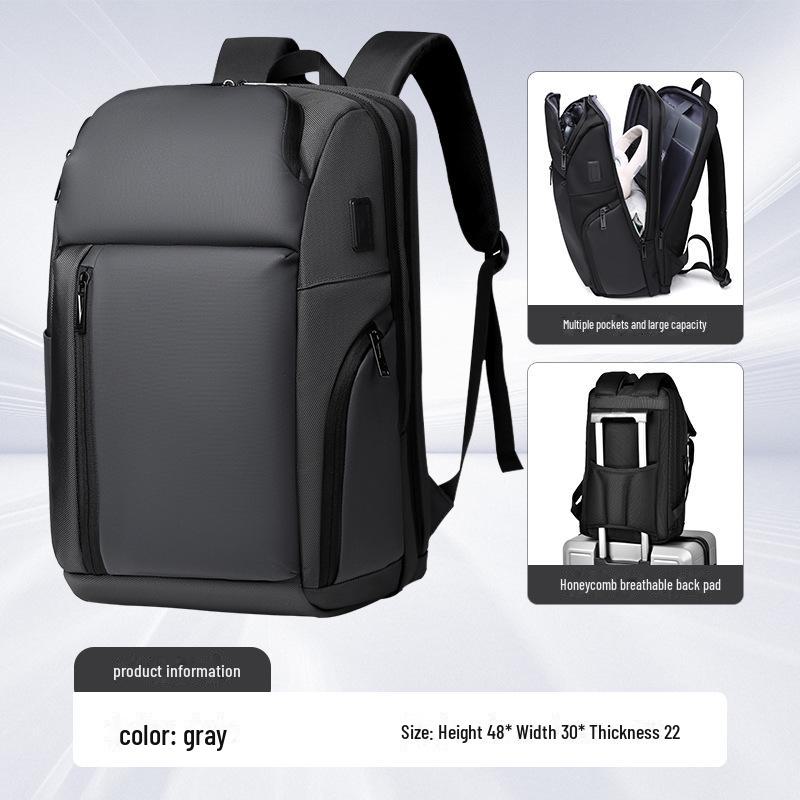 

Модный рюкзак класса люкс: Для мужчин: отдых, путешествия, для женщин: бизнес, водонепроницаемый компьютер, ежедневные поездки. 2108 Basic