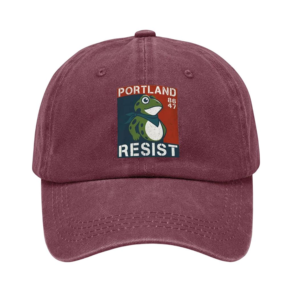 Baseball Cap With Retro , Cotton Washable Adjustable, A Gift For Friends