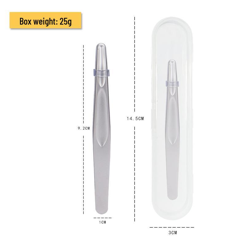Men's Precision Stainless Steel Beard & Eyebrow Tweezers