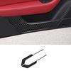 Real Carbon Fiber Car Door Anti-kick Panel Decorative Sticker For Jaguar F-Type 2013-2022 Car Interior Accessories