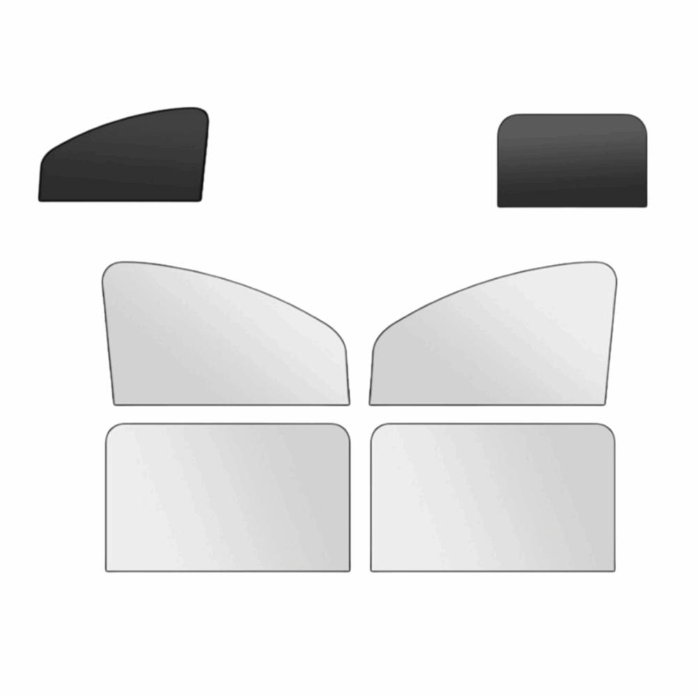 2/4Pcs Blackout Car Window Covers Magnetic Car Privacy Curtains Car Window Sun Shade  Baby Care