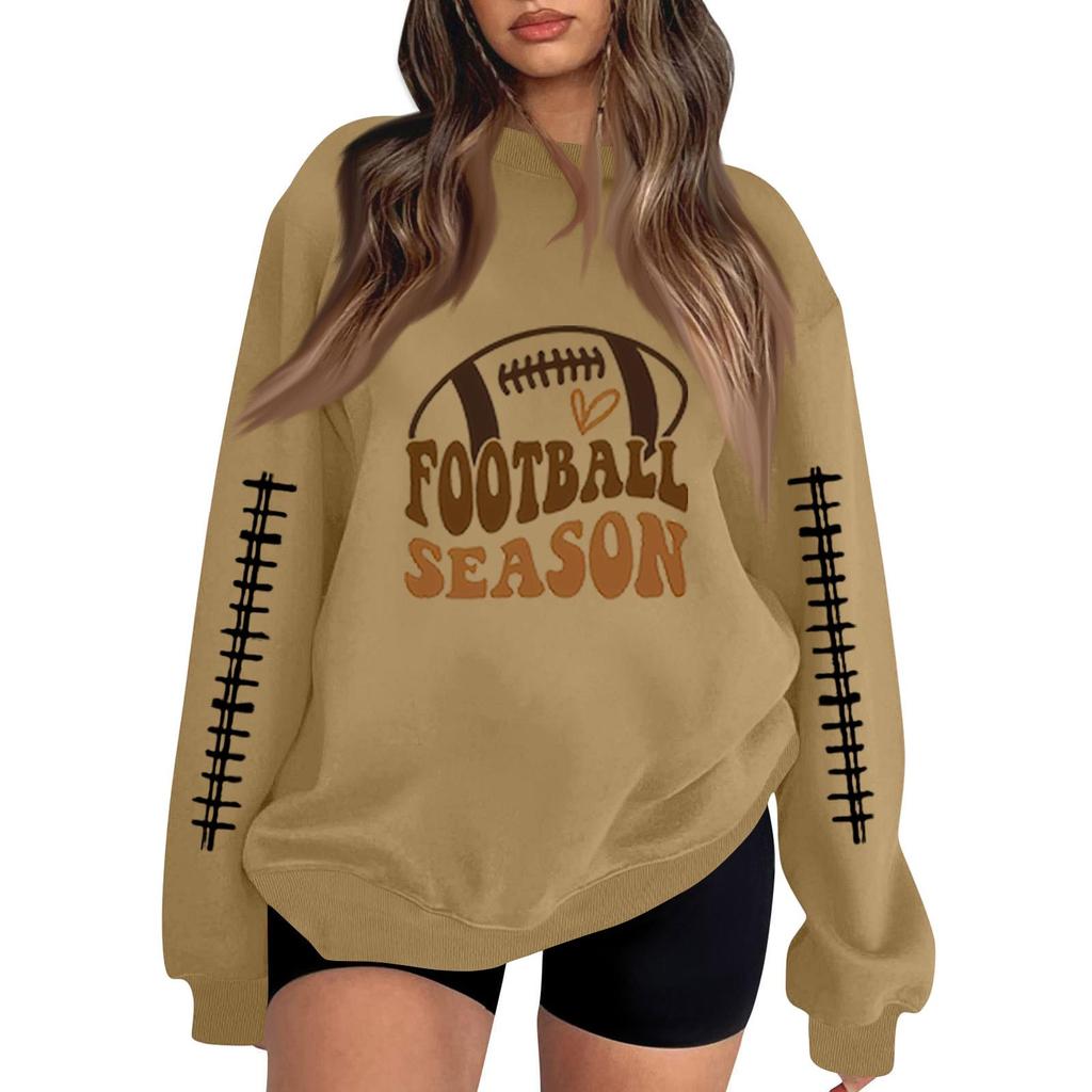 Unisex Lightweight Casual Long Sleeve Neck Pullover Sweatshirt with Fashion Print