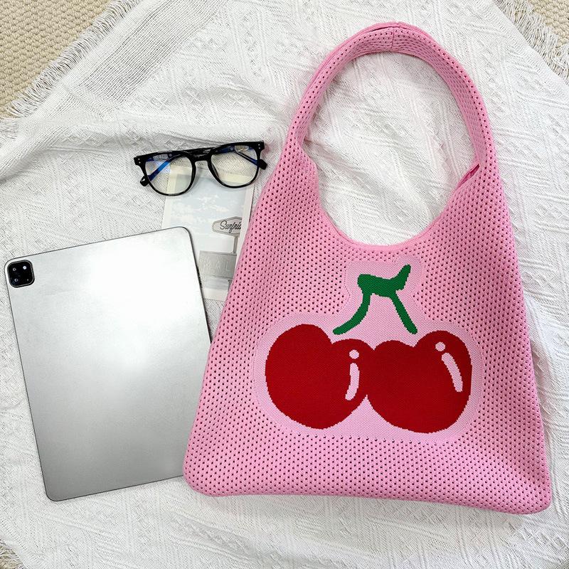 Exquisite 2026 Knitted One-Shoulder Tote: Versatile, Large-Capacity, All-Match Casual Handbag.