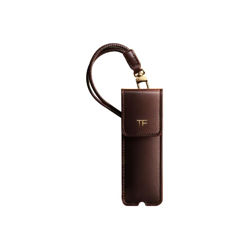 Tom Ford Brown Lipstick Case, Lipstick Bag Brown Lipstick Bag