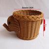 Creative Rattan Animal Storage Basket