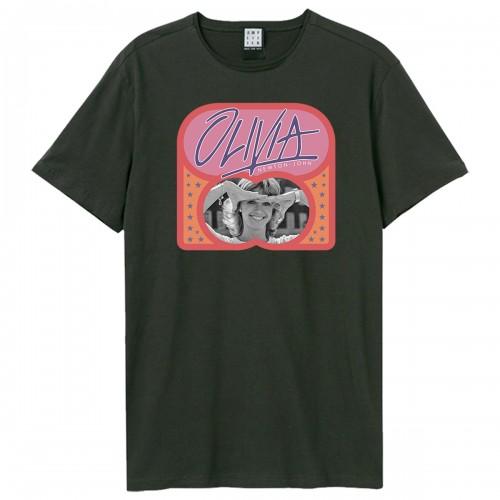 Amplified Unisex Adult Photo Olivia Newton-John T-Shirt