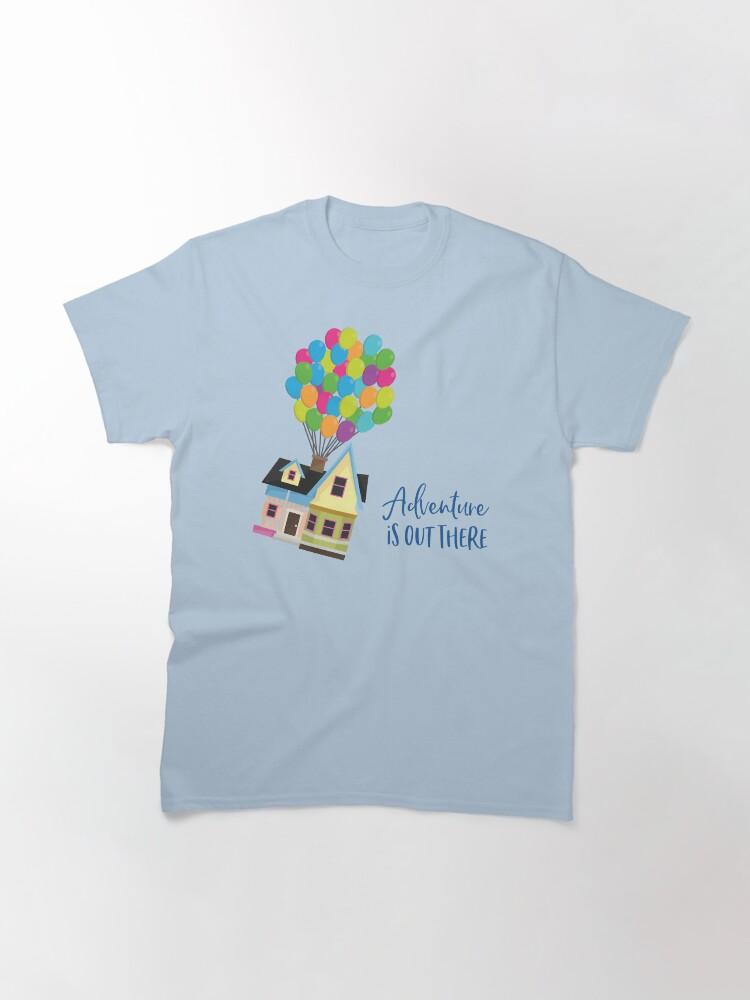 Up Adventure is Out There - Colorful Balloon House from Pixar's Up Classic T-Shirt